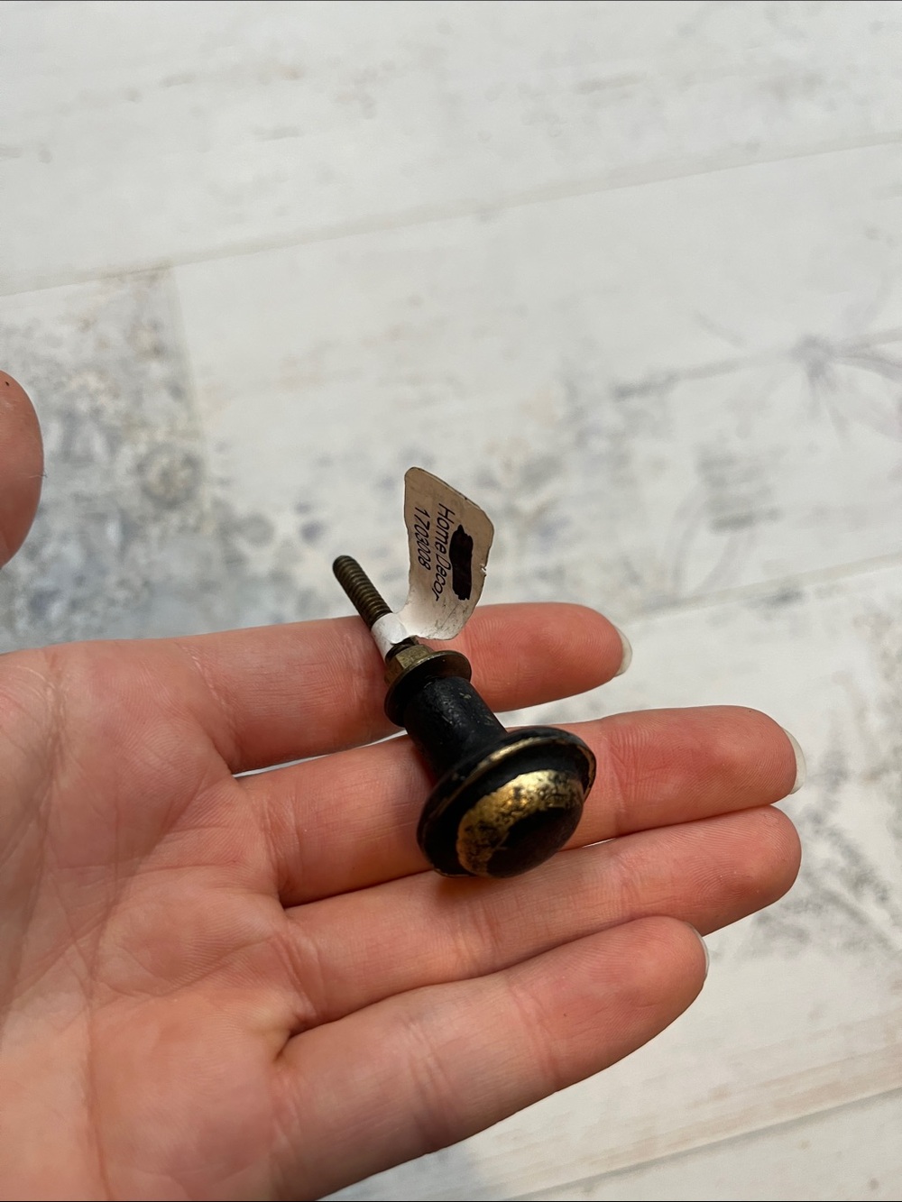 Hobby Lobby Metal Knob Antique Style